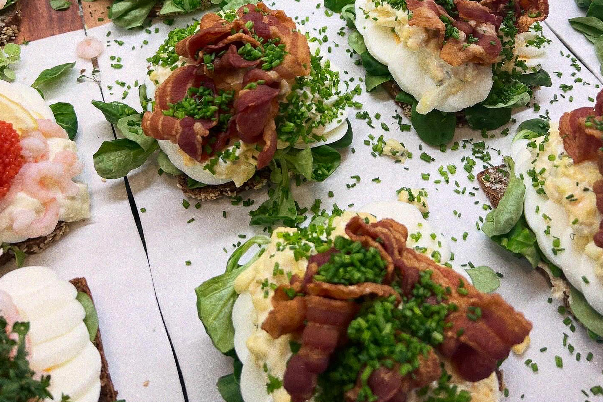Luksussmørrebrød