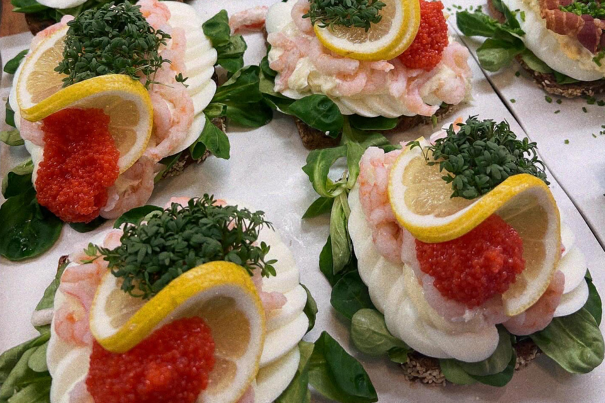 Luksussmørrebrød