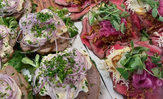 Luksussmørrebrød